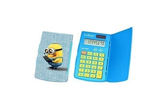 autre jeux éducatifs et électroniques lexibook - calculatrice de poche les minions