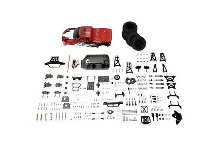 Voiture télécommandée Reely New1 1:10 Auto RC électrique Monstertruck 4 roues motrices (4WD) kit à monter