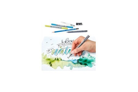Peinture enfant STAEDTLER Kit aquarelle & de calligraphie