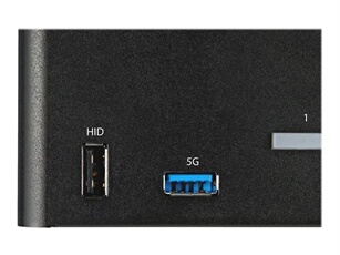 Switch KVM 2 Ports Quadruple Ecran DisplayPort - 4K 60Hz UHD HDR - Hub KVM 4K DP 1.2 - 2x USB 3.0 (5Gbps) & 4x USB 2.0 HID, Audio - Commutation