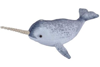 animal en peluche wild republic peluche baleine de 63,5 cm bleu