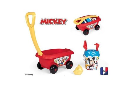 Autre jeu de plein air Smoby Mickey Chariot De Plage Garni