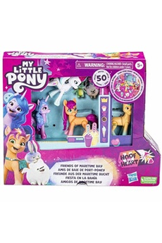 figurine pour enfant my little pony univers miniature amis de baie-de-port poney