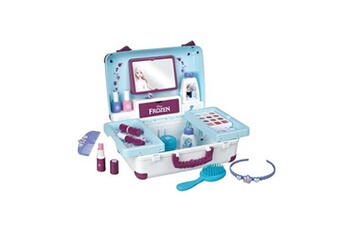 autre jeux éducatifs et électroniques smoby - valise beauté frozen - reine des neiges - coiffure, onglerie, maquillage