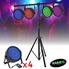 Pack Éclairage DJ Ibiza DJLIGHT60 - 2 PAR RGBW + 2 Moon Flower RGBWA - Support Complet