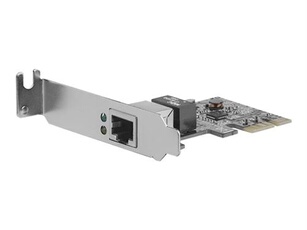 Startech Carte réseau PCIe à 1 port Gigabit Ethernet - Adaptateur PCI Express vers RJ45 - 10/100/1000 Mbps - Faible encombrement - Adaptateur réseau