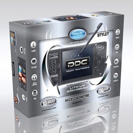 Videojet 9101 Console PDC Multimedia – Jeu Électronique Écran Tactile 3.5" 100 Jeux + Appareil Photo & Vidéo