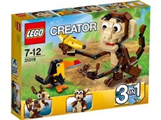 Creator 3 en 1 31019 Les animaux de la forêt