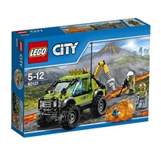 City 60121 Le camion d'exploration du volcan