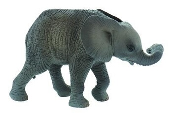 figurine pour enfant generique bullyland animal world figurine petit eléphant africain 9,5 cm