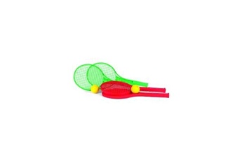 autre jeu de plein air simba toys 107401064 jeu de tennis junior avec balles de mousse