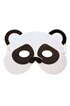 PartyPro Masque Enfant Panda - Blanc / noir - Taille Unique photo 1