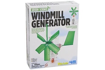 autres jeux de construction 4m generateur moulin a vent - green science - jeu de construction - 5603267