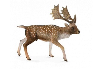 figurine pour enfant generique collecta woodlands - figurine masculine de cerfs communs en daim - modèle authentique peint à la main