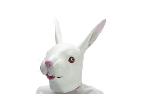 Masque de déguisement GENERIQUE Masque de lapin déguisement latex