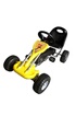 Helloshop26 Kart voiture à pédale gokart enfant jeux jouets jaune 89 cm photo 1
