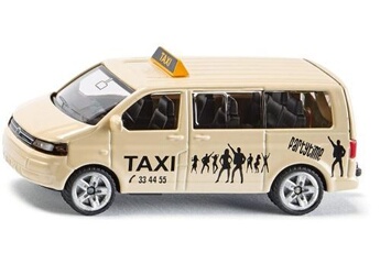 autre circuits et véhicules siku vw transporter taxi bus 8,5 cm acier beige (1360)