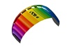 Hq kites 1.3m symphony beach iii rainbow r2f photo 1