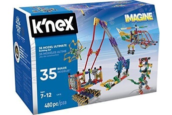 autres jeux de construction knex ensemble de construction de 35 modèles 480 pièces pour jouet d'éducation de la construction à partir de 7 ans