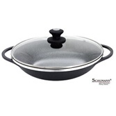 Batterie De Cuisine Induction Schumann Professionnel - Lot De 2 Faitouts Black Rock - Compatibles Tous Feux Dont Induction - Fonte D'Aluminium Sans PFOA - Poignées En Silicone Faitout Induction Batterie De Cuisine Induction Schumann Professionnel - Lot De 2 Faitouts Black Rock - Compatibles Tous Feux Dont Induction - Fonte D'Aluminium Sans PFOA - Poignées En Silicone Faitout Induction