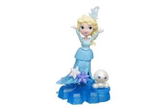 mini poupée la reine des neiges (frozen) disney little kingdom : roule à toute vitesse elsa