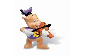figurine pour enfant bullyland - petit cochon violoniste