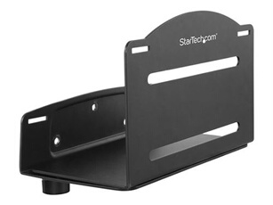 Support universel pour unité centrale - Montage mural ajustable pour ordinateur bureau (CPUWALLMNT) - Support - pour CPU - acier - noir - montable