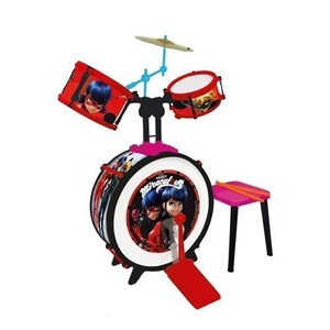 Instruments de musiques Reig MIRACULOUS/LADYBUG Batterie et tabouret ...