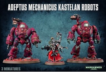 Warhammer 40K . - Adeptus Mechanicus Kastelan Robots