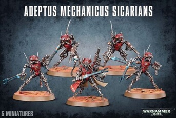 Warhammer 40K - Adeptus Mechanicus Sicarian Infiltrators / Ruststalkers