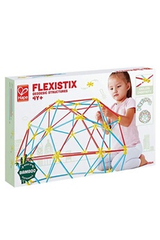 autres jeux de construction hape kit créatif flexistix structures géodésiques
