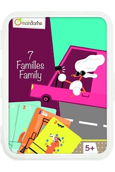 autre jeux éducatifs et électroniques avenue mandarine co101o un jeu de cartes - jeu des 7 familles