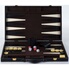 Engelhart Grand Jeu De Backgammon 46cm Ivoire Et Marron - Simili Cuir Bois Avec Dés, Gobelets - Dès 6 Ans