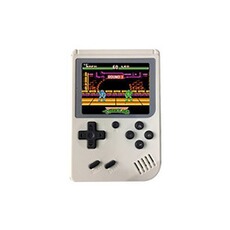 Jeux classiques GENERIQUE Jeux Classiques-Joueur de Jeu Tetris(Pro Rrteo Fc)-168 Types de Jeux Mini Console de Jeu Portable Rétro Retro Rs-6A-Blanc