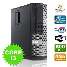 Pc optiplex 990 sff i3-2120 3.3ghz 4go disque 500go dvd wifi w7