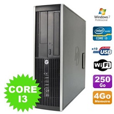 Pc compaq elite 8100 sff intel core i3-530 4go disque 250go dvd wifi w7