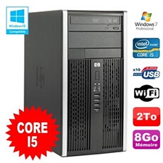 PC De Bureau HP PC HP Compaq 6200 Pro Mt Intel Core i5 2400 3.1Ghz 8Go 2To Hdd Windows 7