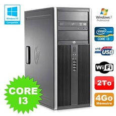 Pc tour elite 8200 core i3-2120 4go disque 2to graveur wifi win 7