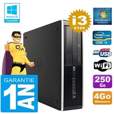 Pc compaq 8300 sff core i3-2120 ram 4go disque 250 go graveur dvd wifi w7