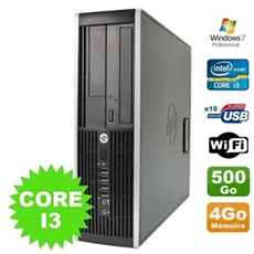 Pc compaq elite 8100 sff intel core i3-530 4go disque 500go dvd wifi w7