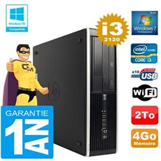 Pc compaq 8300 sff core i3-2120 ram 4go disque 2 to graveur dvd wifi w7