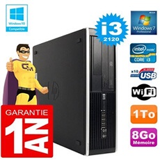 Pc compaq 8300 sff core i3-2120 ram 8go disque 1 to graveur dvd wifi w7