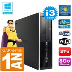 Pc compaq 8300 sff core i3-3220 ram 8go disque 2 to graveur dvd wifi w7