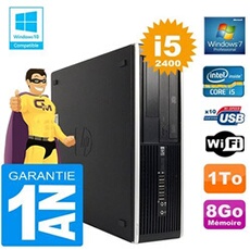 Pc compaq 8300 sff core i5-2400 ram 8go disque 1 to graveur dvd wifi w7