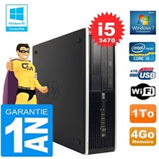 Pc compaq 8300 sff core i5-3470 ram 4go disque 1 to graveur dvd wifi w7