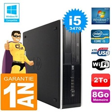 Pc compaq 8300 sff core i5-3470 ram 8go disque 2 to graveur dvd wifi w7