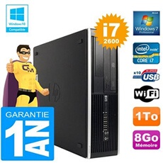 Pc compaq 8300 sff core i7-2600 ram 8go disque 1 to graveur dvd wifi w7
