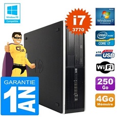 Pc compaq 8300 sff core i7-3770 ram 4go disque 250 go graveur dvd wifi w7