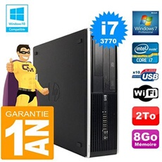 Pc compaq 8300 sff core i7-3770 ram 8go disque 2 to graveur dvd wifi w7