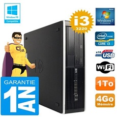 Pc compaq 8300 sff core i3-3220 ram 4go disque 1 to graveur dvd wifi w7